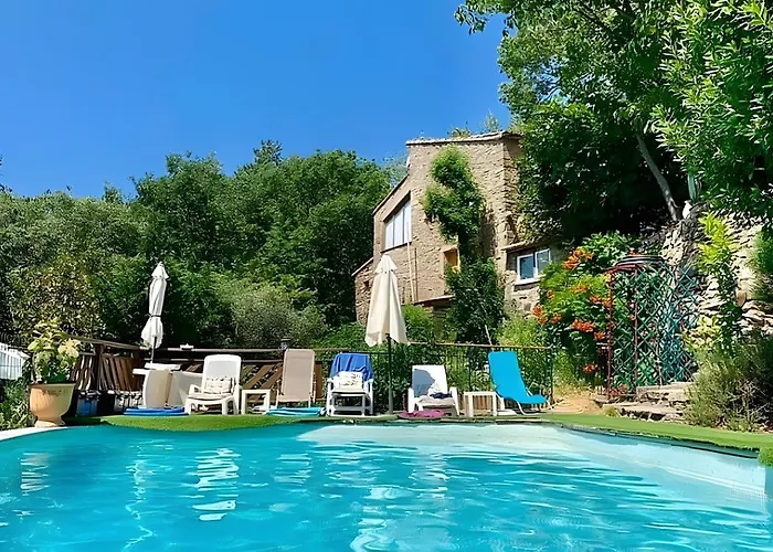 Du Bas - à La Rouquette Casa de Férias Saint-Privat (Herault)